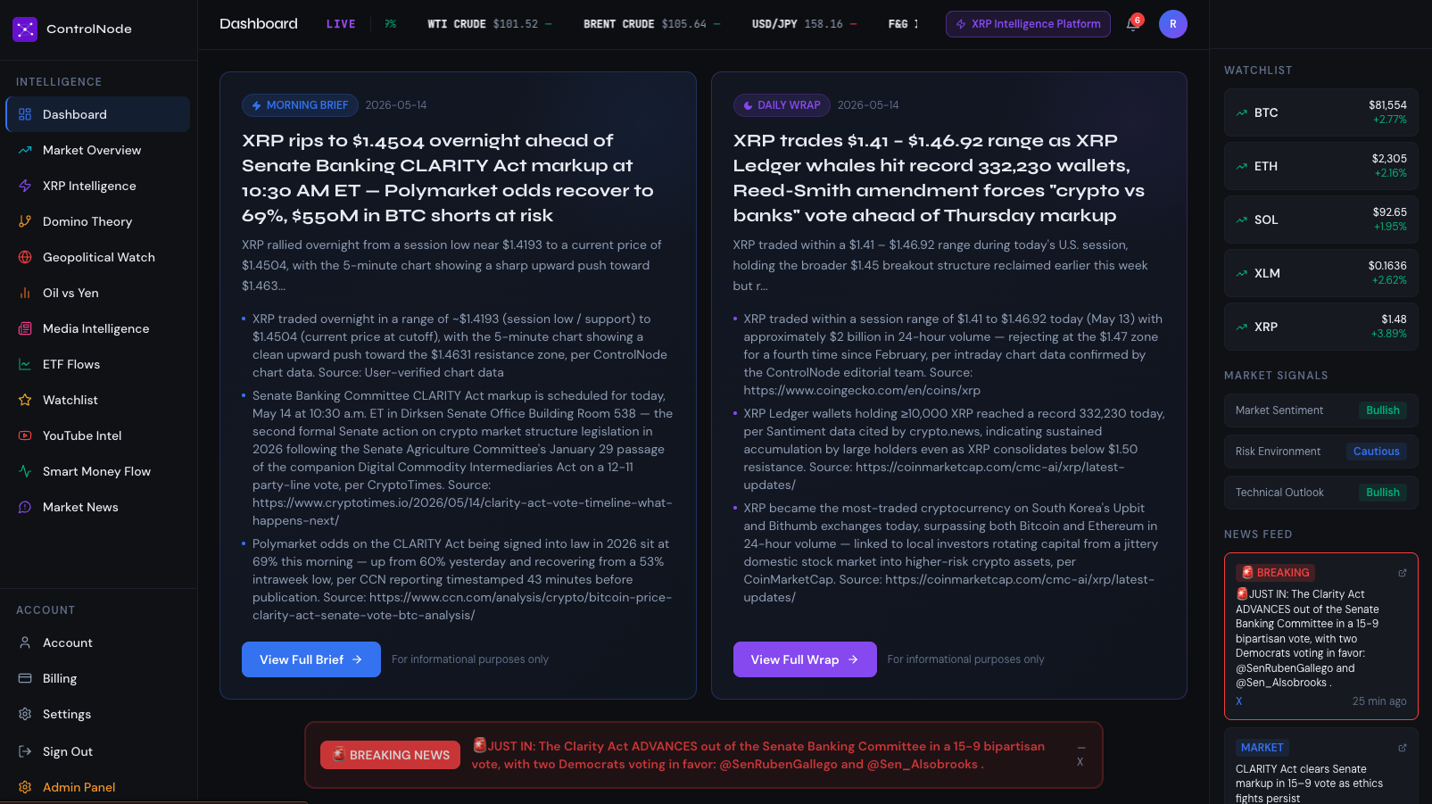 ControlNode Dashboard
